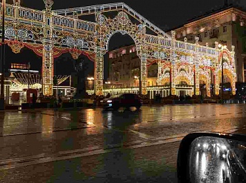 Новогодняя Москва (обзорная)